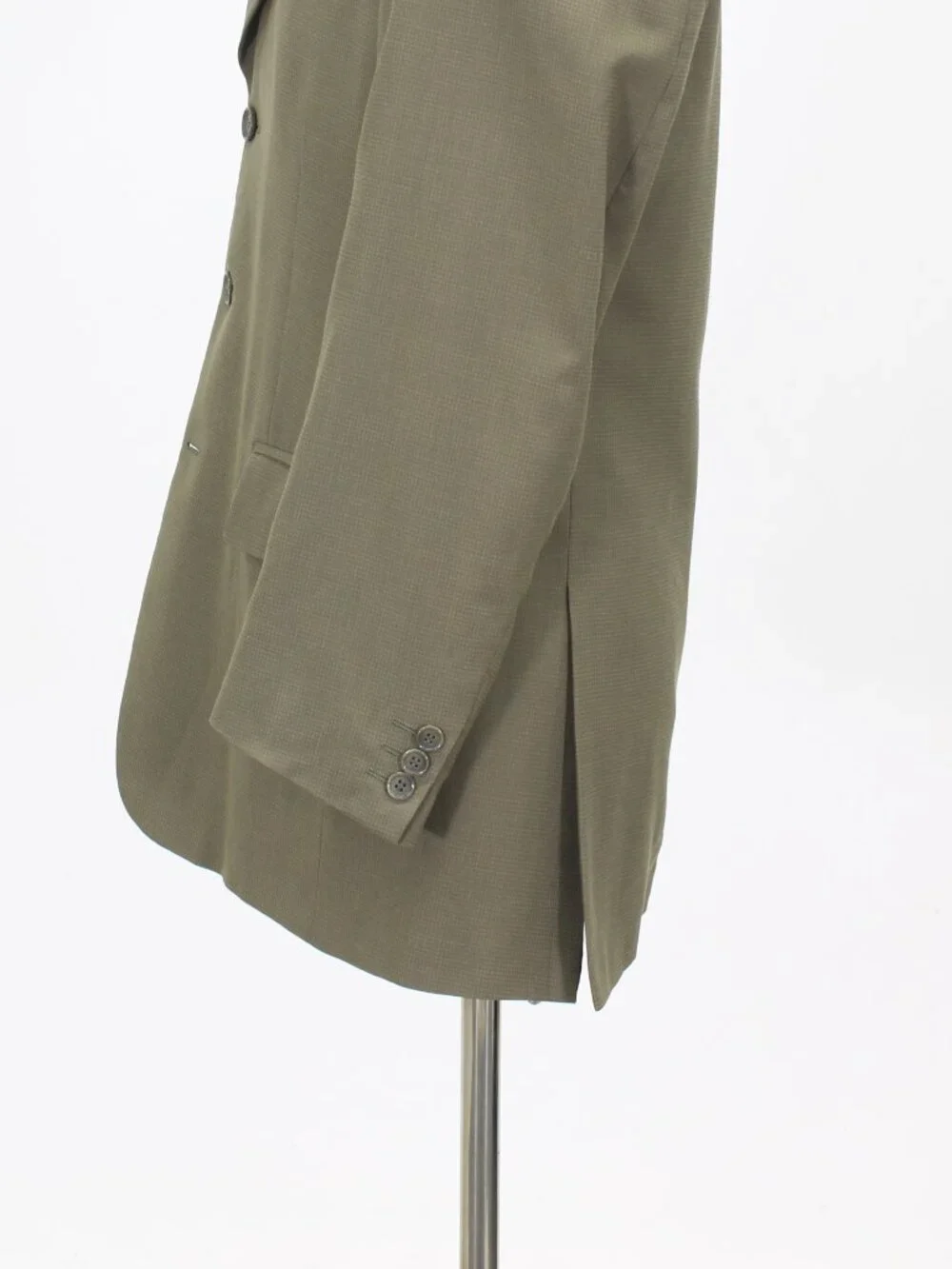 Lawerencepur 38R 33x28 Green Full Suit 3-Button Check R958